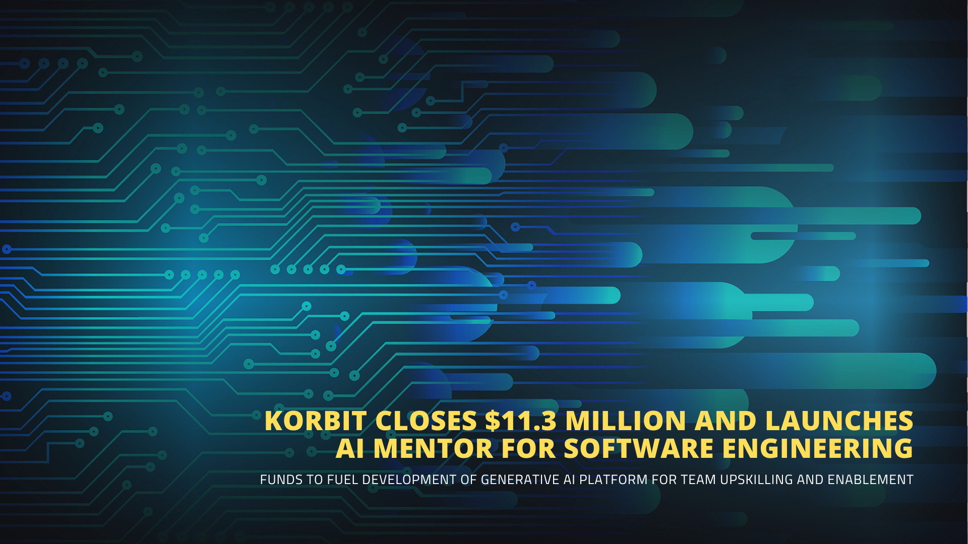 Korbit Closes $11.3 Million and Launches AI Mentor for Software Engineering